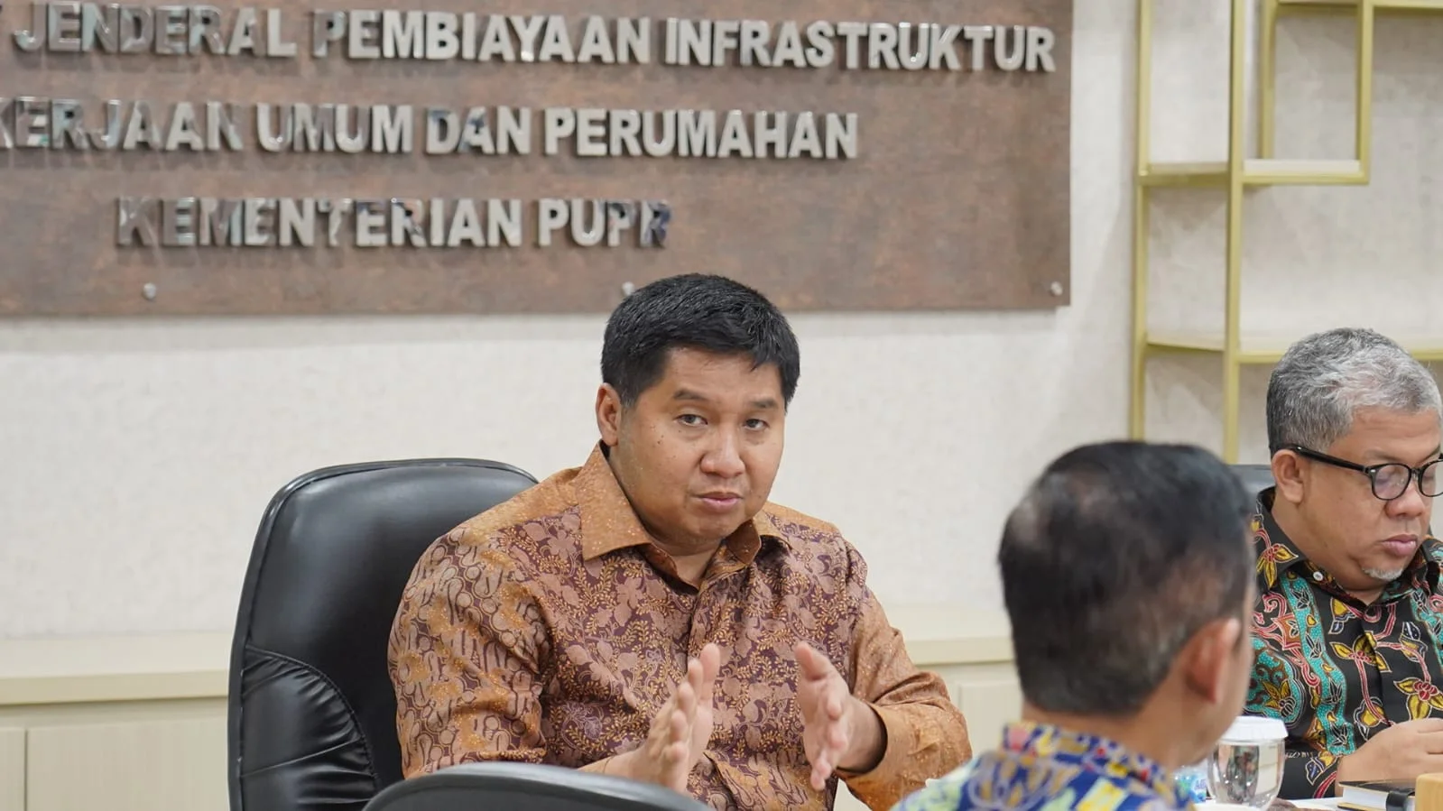 Menteri Perumahan dan Kawasan Permukiman (PKP) Maruarar Sirait.