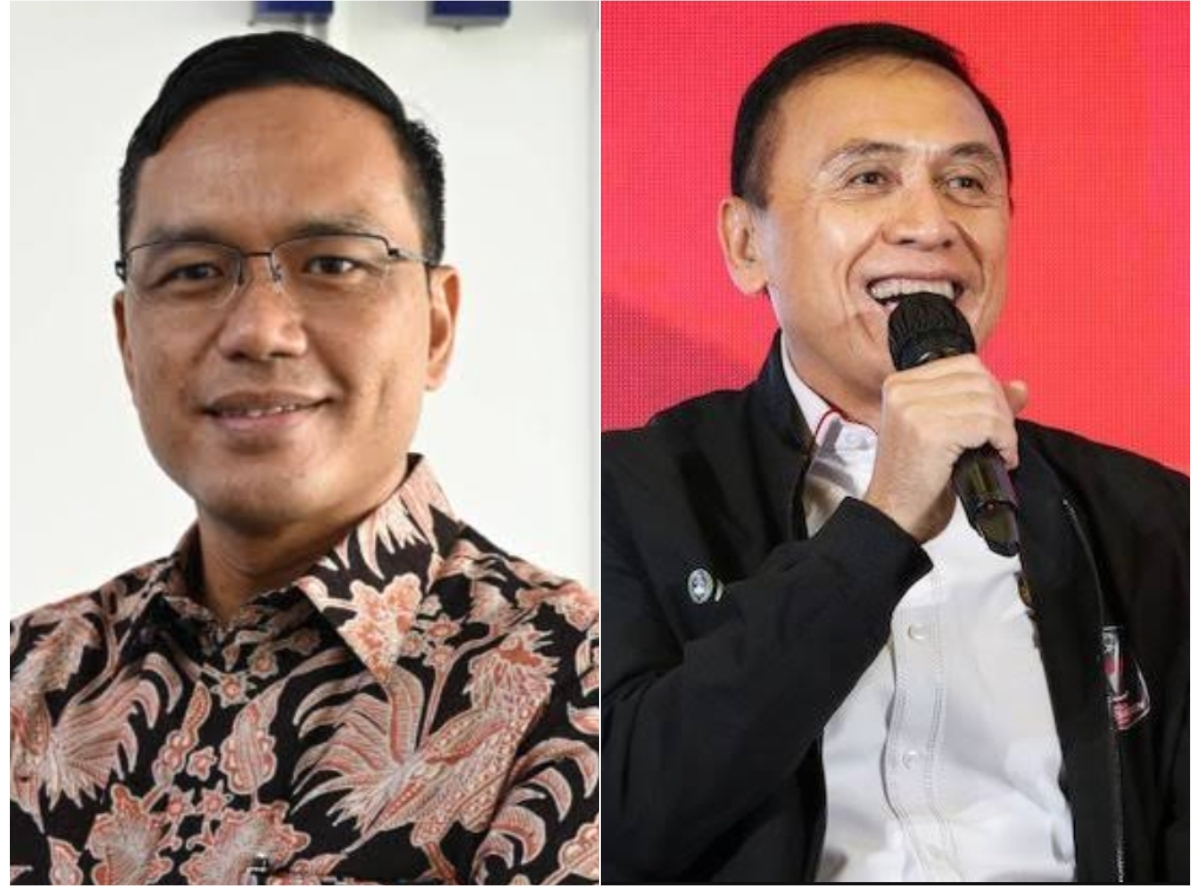 Simon Aloysius Mantiri (kiri), M Iriawan (kanan). (FOTO: IST)
