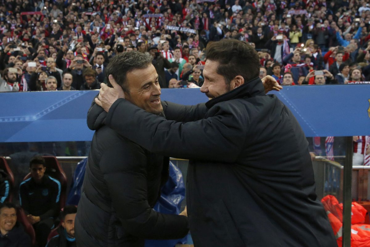 Luis Enrique dengan Paris Saint-Germain akan menjamu Atletico Madrid yang dikomandoi Diego Simeone.