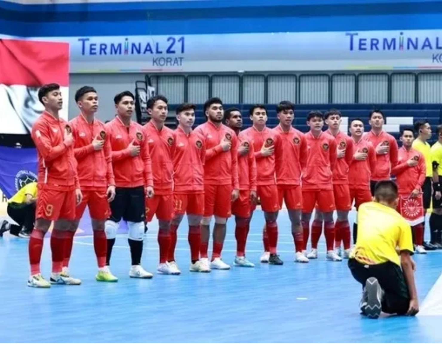 MENANG: Timnas Futsal Indonesia vs Australia di Terminal Hall, Nakhon Ratchasima, Selasa (5/11/2024) siang WIB.