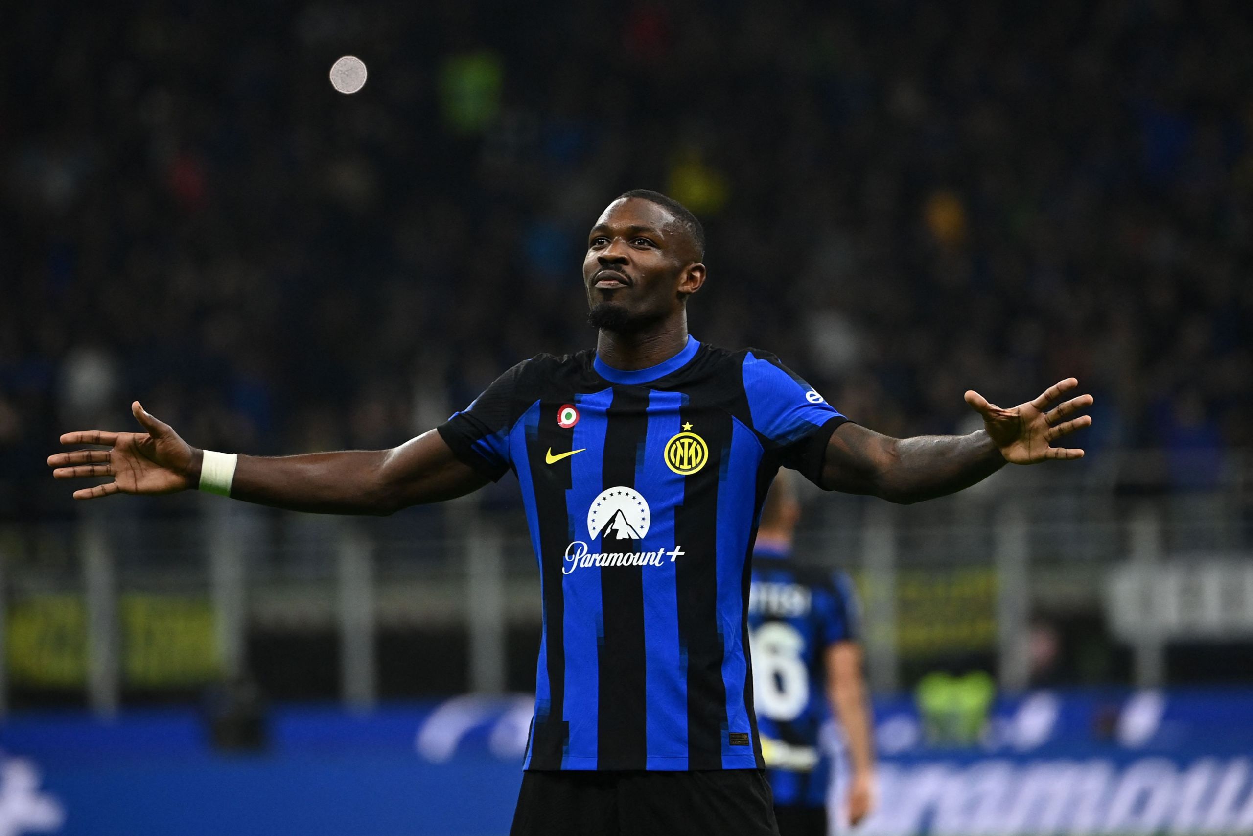 Marcus Thuram jadi ancaman serius Arsenal. (Foto: Sempre Inter)