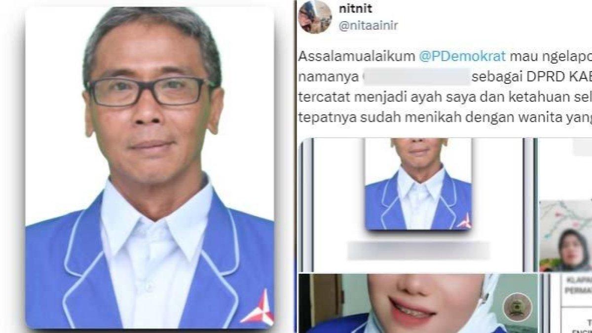 Kasus perselingkuhan anggota DPRD Kabupaten Bogor viral di media sosial usai dibongkar sang anak.