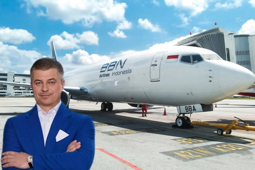 Gediminas Ziemelis, pengusaha asal Lithuania yang memegang lebih dari 59 persen saham ASG, pemilik BBN Airlines.