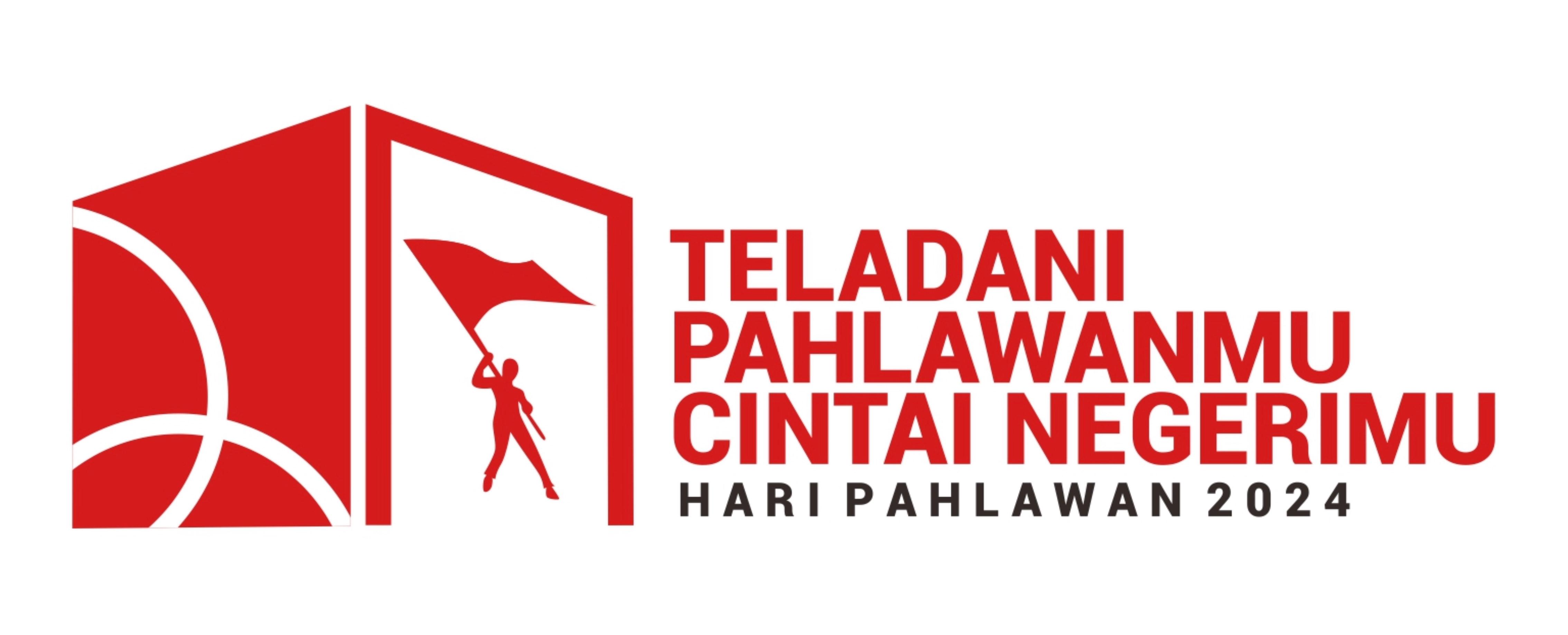 RESMI: Tema dan Logo Hari Pahlawan 2024 yang dirilis Kemensos.