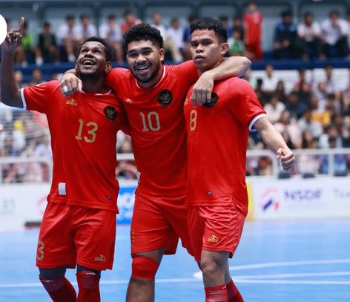 Timnas Futsal Indonesia mempermalukan Thailand dengan skor 5-1 dan melaju ke babak final ASEAN Futsal Championship.