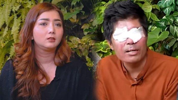 Pratiwi Noviyanthi dan Agus Salim korban penyiraman air keras.