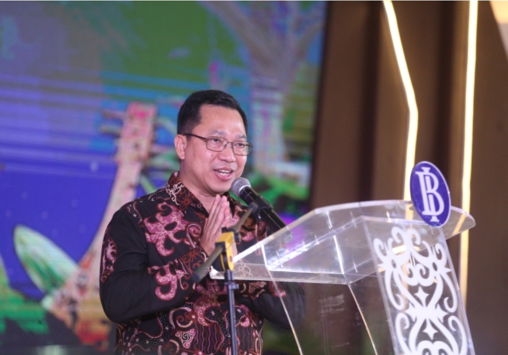 STRATEGIS: Kepala KPw BI Kaltim Budi Widihartanto menyebut jika Kaltim Paradise of The East 2024 jadi ajang memperkenalkan solusi kreatif dan konsep terkini, dalam meningkatkan daya saing UMKM.