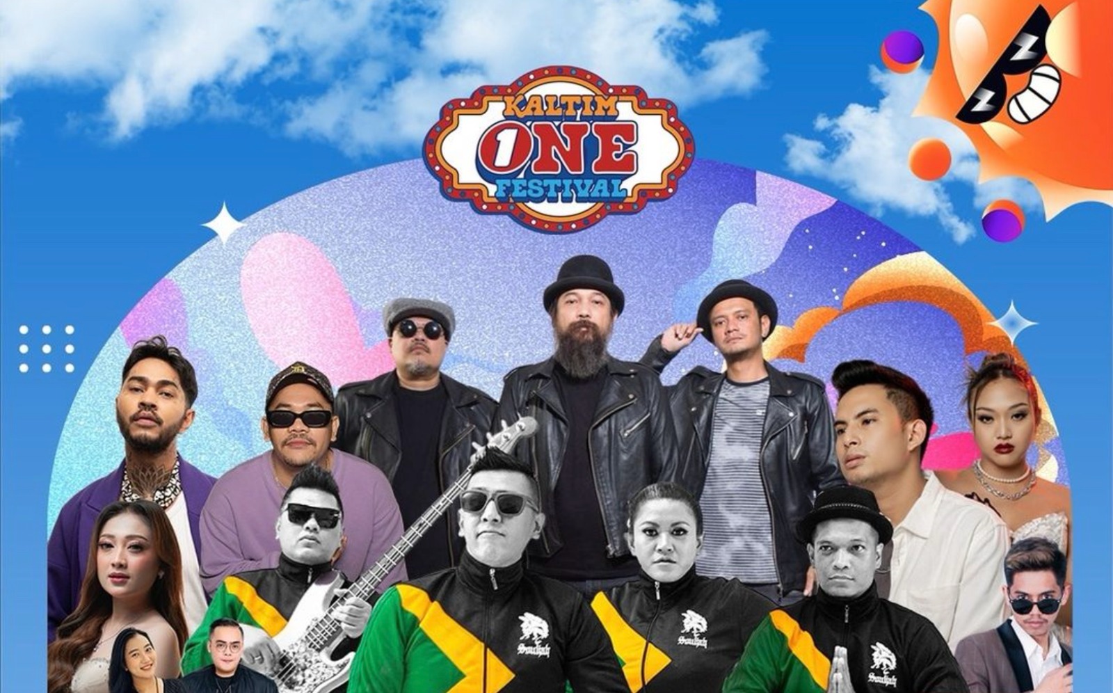 Kaltim One Festival.