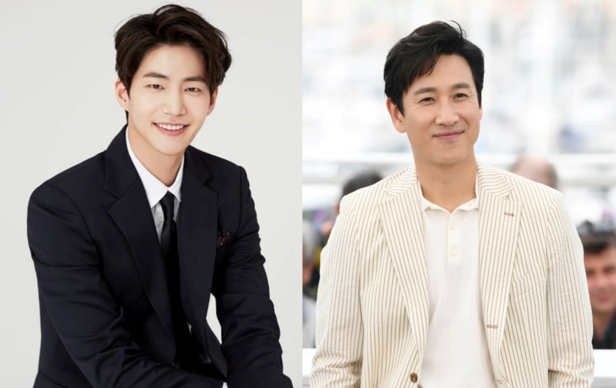 KABAR DUKA: Artis Korea Selatan Lee Sun Kyu (kanan) meninggal bunuh diri, 2023 lalu. Kini Song Jae Rim, Selasa (12/11/2024).
