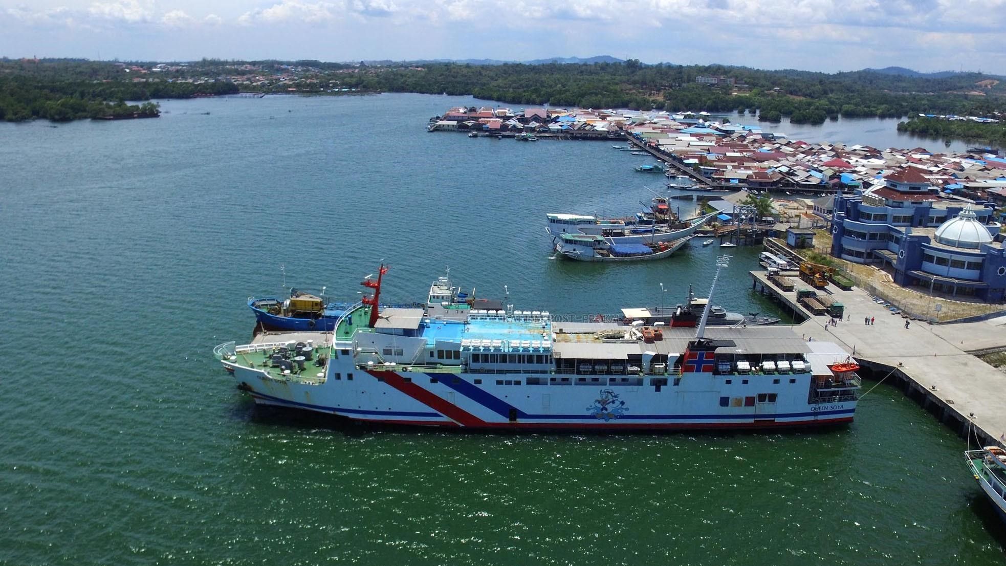 BELUM RAMPUNG : PT Laut Bontang Bersinar sebagai pengelola Pelabuhan Loktuan masih memiliki tunggakan pembayaran gaji karyawan di bulan lalu, karena sebelumnya hanya membayar separuh.