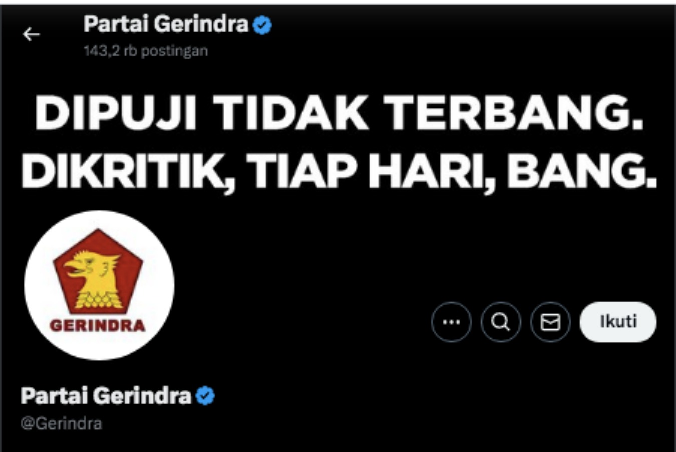 Admin Gerindra