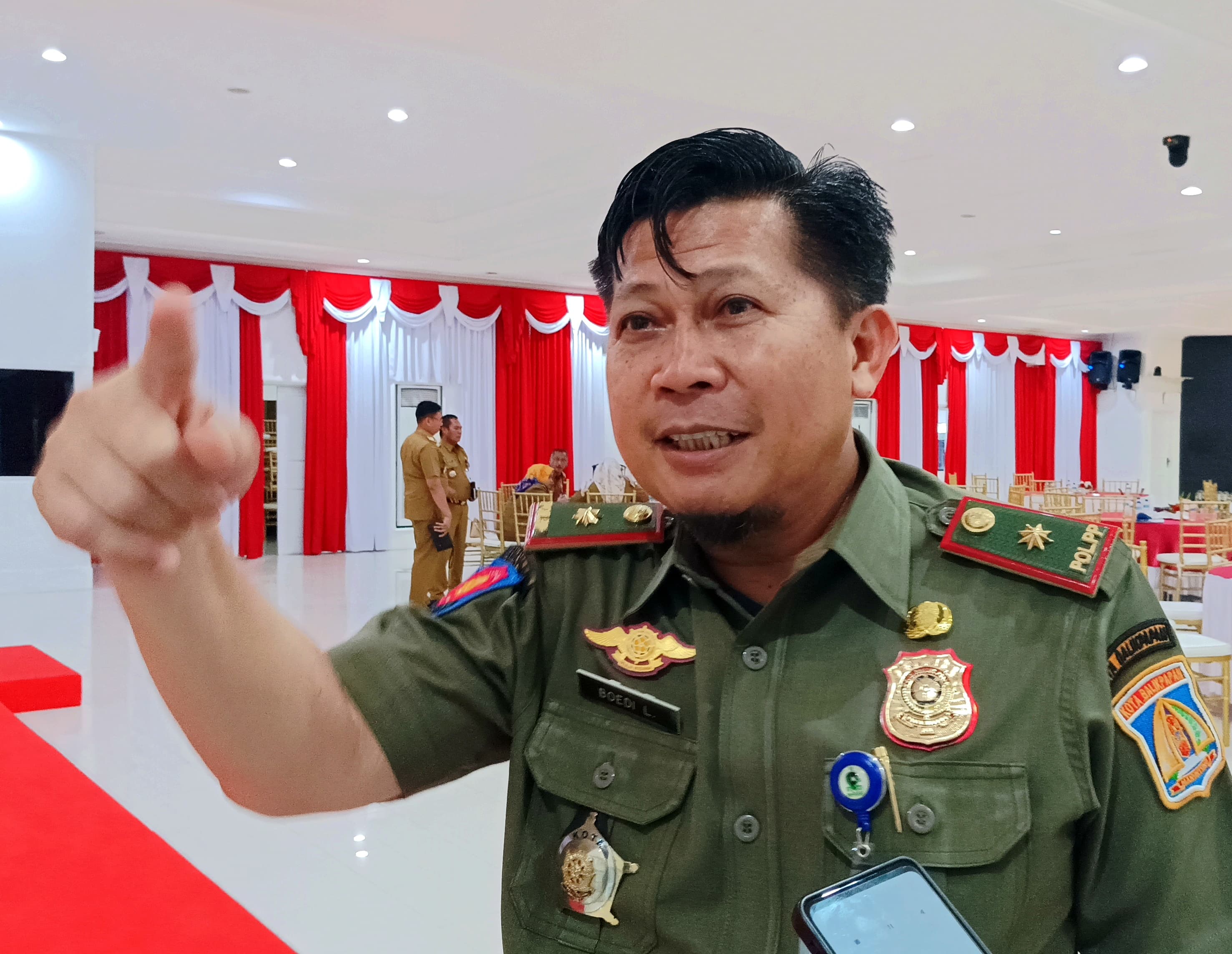Kepala Satuan Polisi Pamong Praja Balikpapan, Boedi Liliono