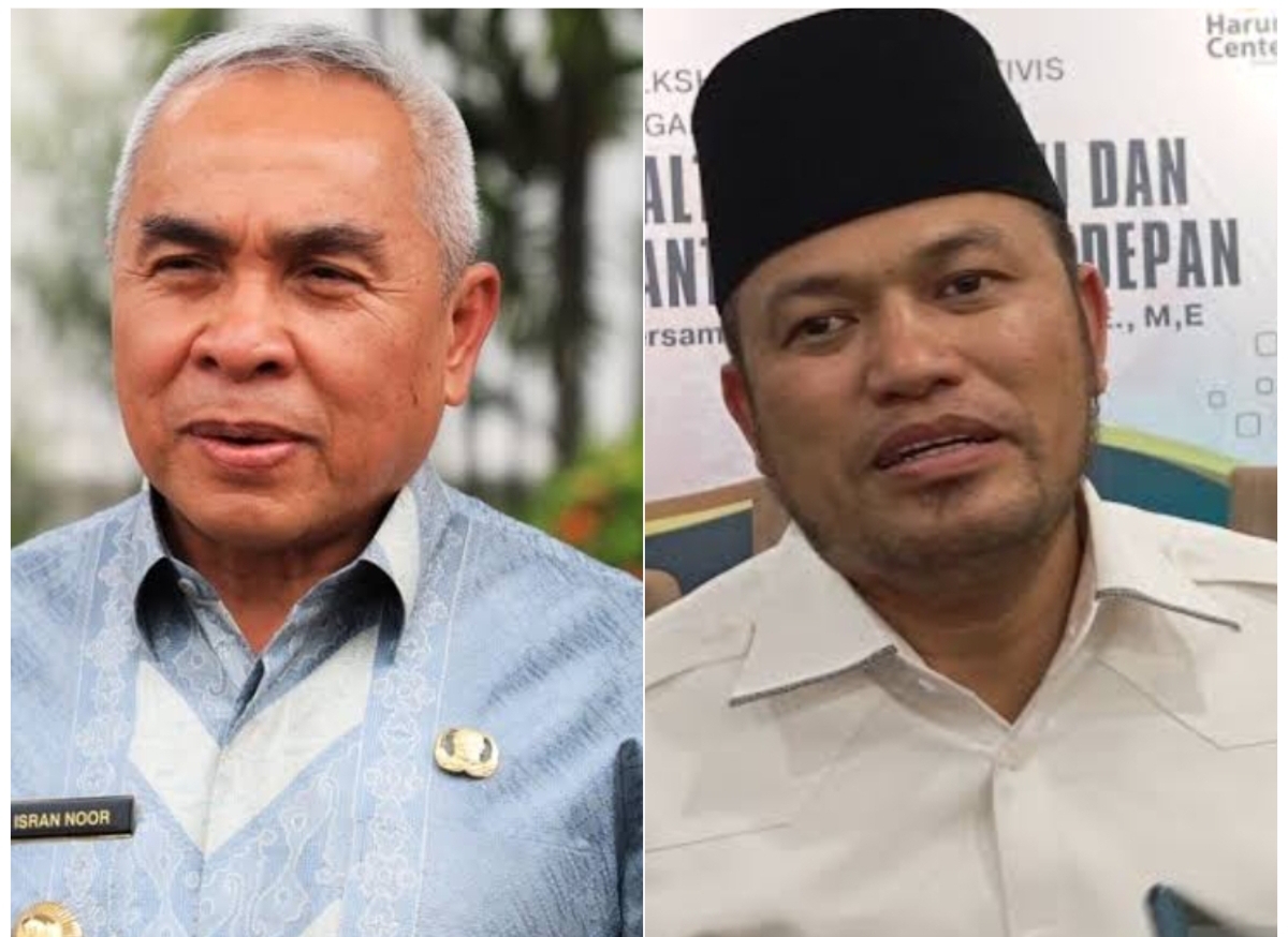 Isran Noor (kiri), Rudy Mas