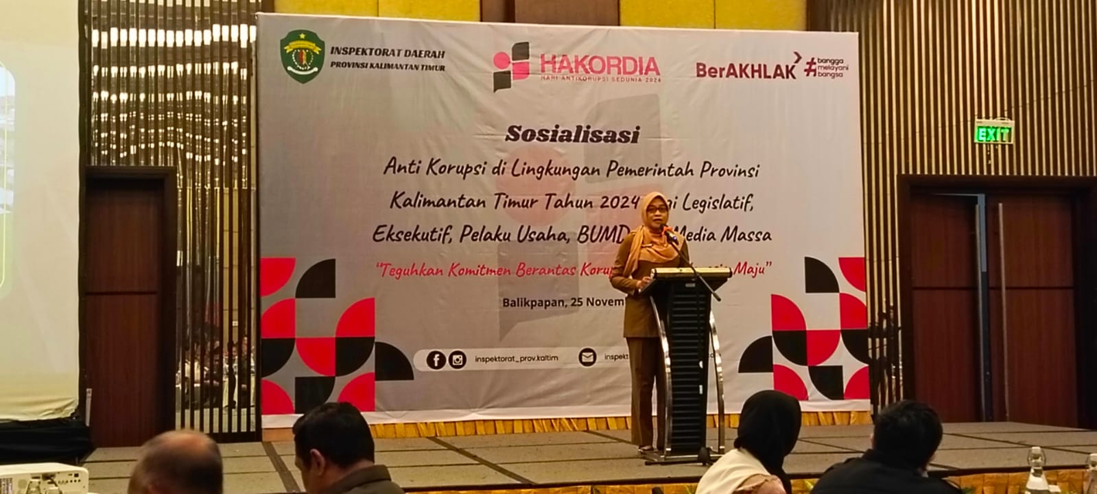 Sekretaris Provinsi Sri Wahyuni. (Foto: Rikip)