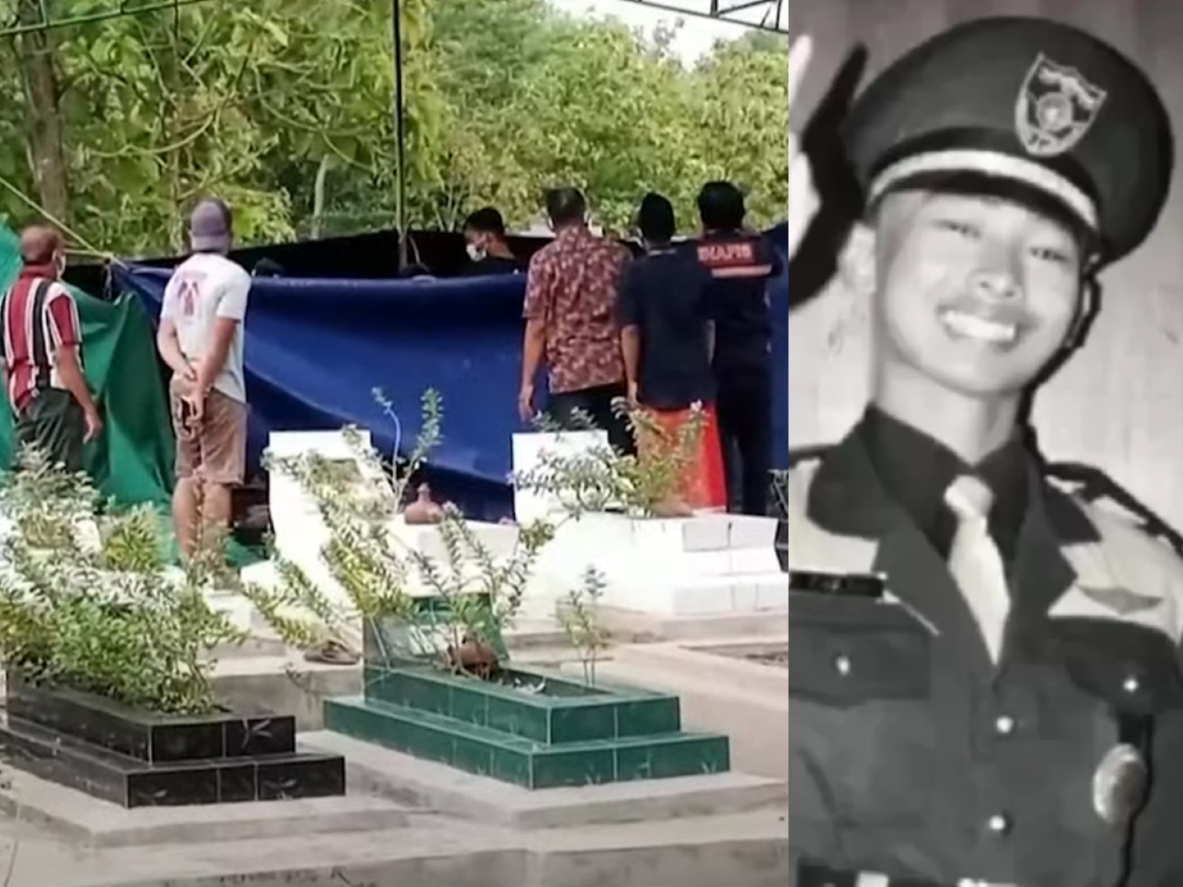 EKSHUMASI: Makam Gamma Rizkynata Oktafandy, korban polisi tembak pelajar dibongkar, Jumat (29/11/2024).