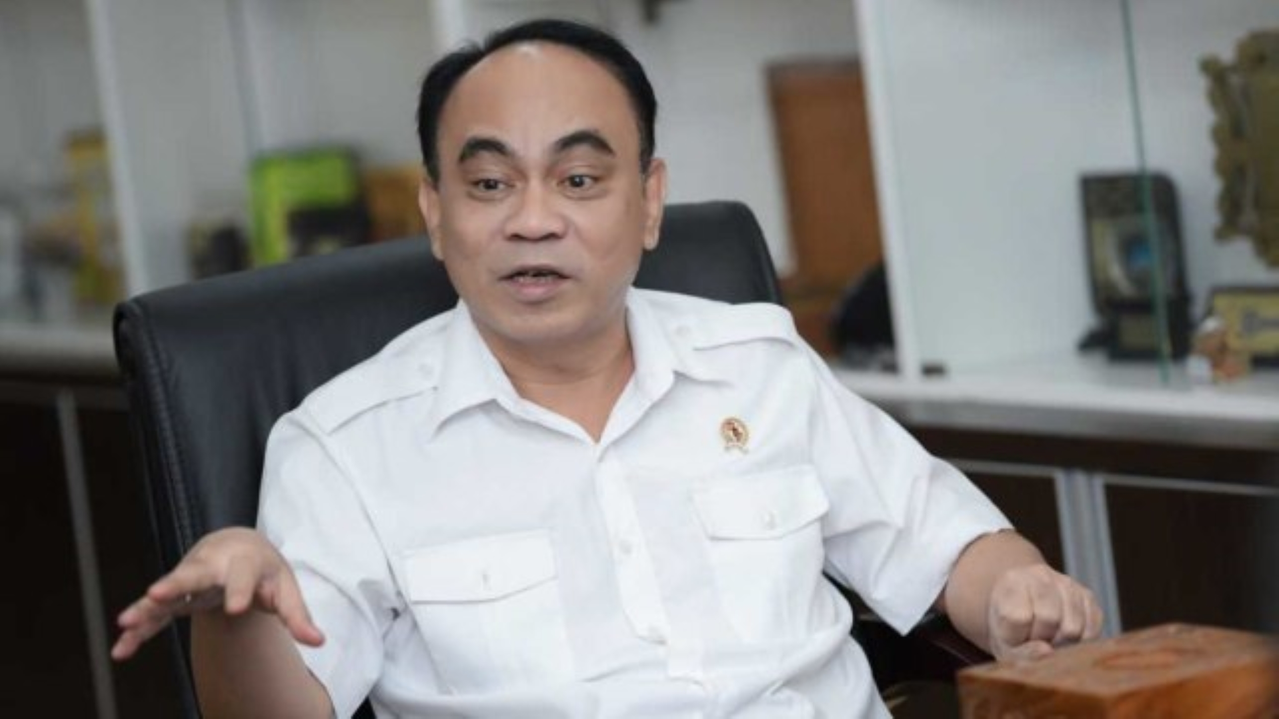 DIPERIKSA: Mantan Menteri Komunikasi dan Informasi (Menkominfo) Budi Arie Setiadi diperiksa Kortas Tipikor Polri, Kamis (19/12/2024).