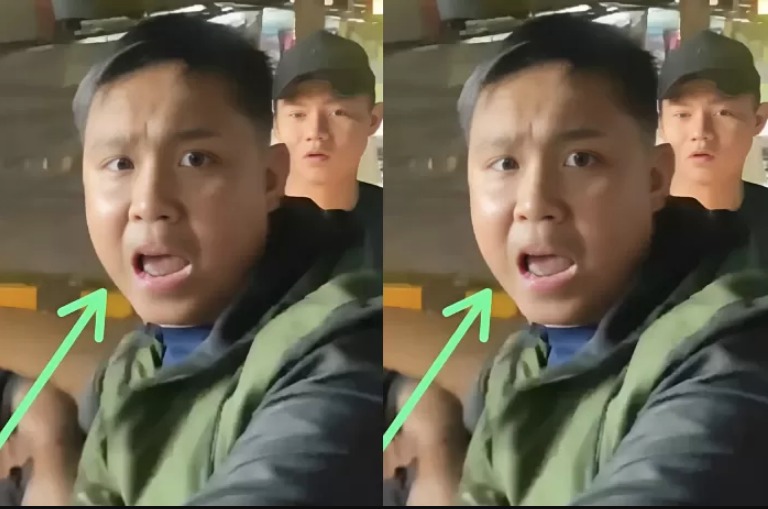Wajah pelaku penembakan bos rental mobil yang terekam video.