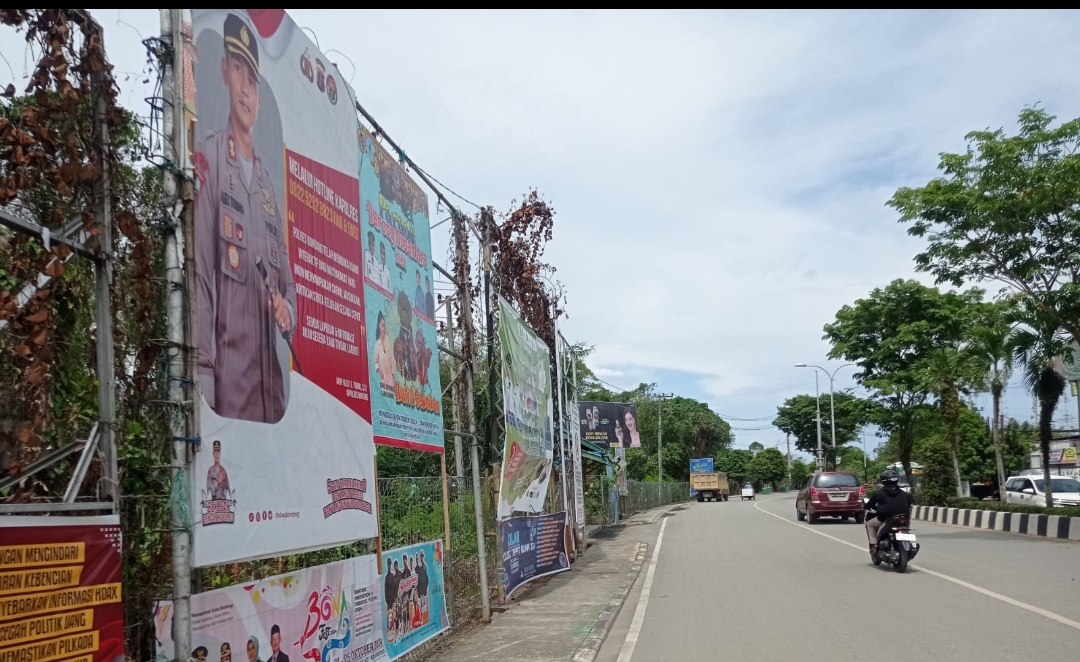 SEDIKIT: Pendapatan dari pajak reklame di Bontang mengalami penurunan sepanjang 2024 akibat tidak diperkenankannya memungut reklame dari parpol dan produk rokok.