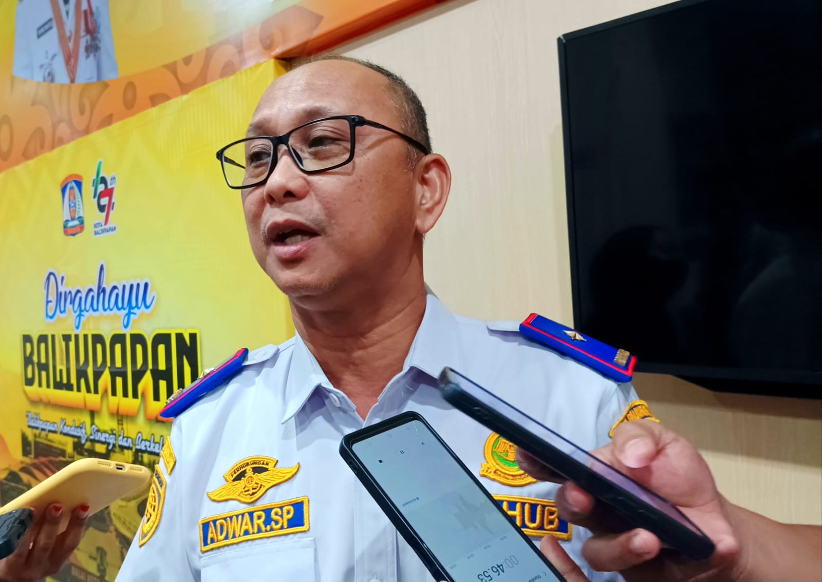 SOSIALISASI: Kepala Dishub Balikpapan Adwar Skenda Putra, segera melakukan sosialisasi terkait tarif Balikpapan City Trans.