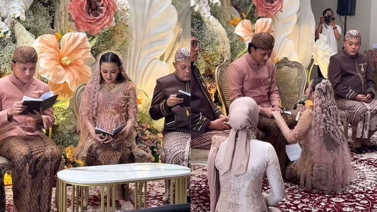 Mahalini dan Rizky Febian gelar acara tujuh bulanan.