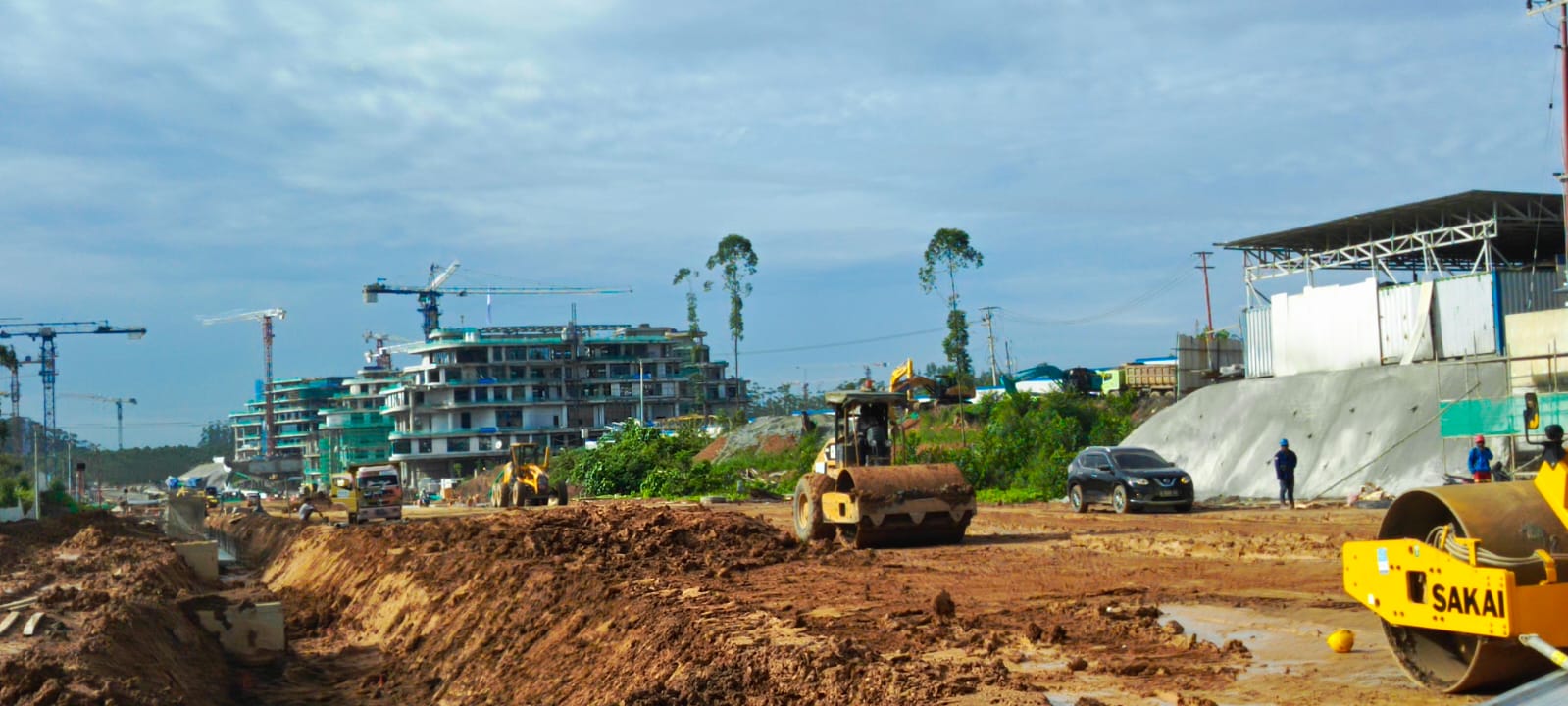 PERSAINGAN TINGGI: Sektor konstruksi jadi salah satu sektor yang masuk perhitungan indeks persaingan usaha.