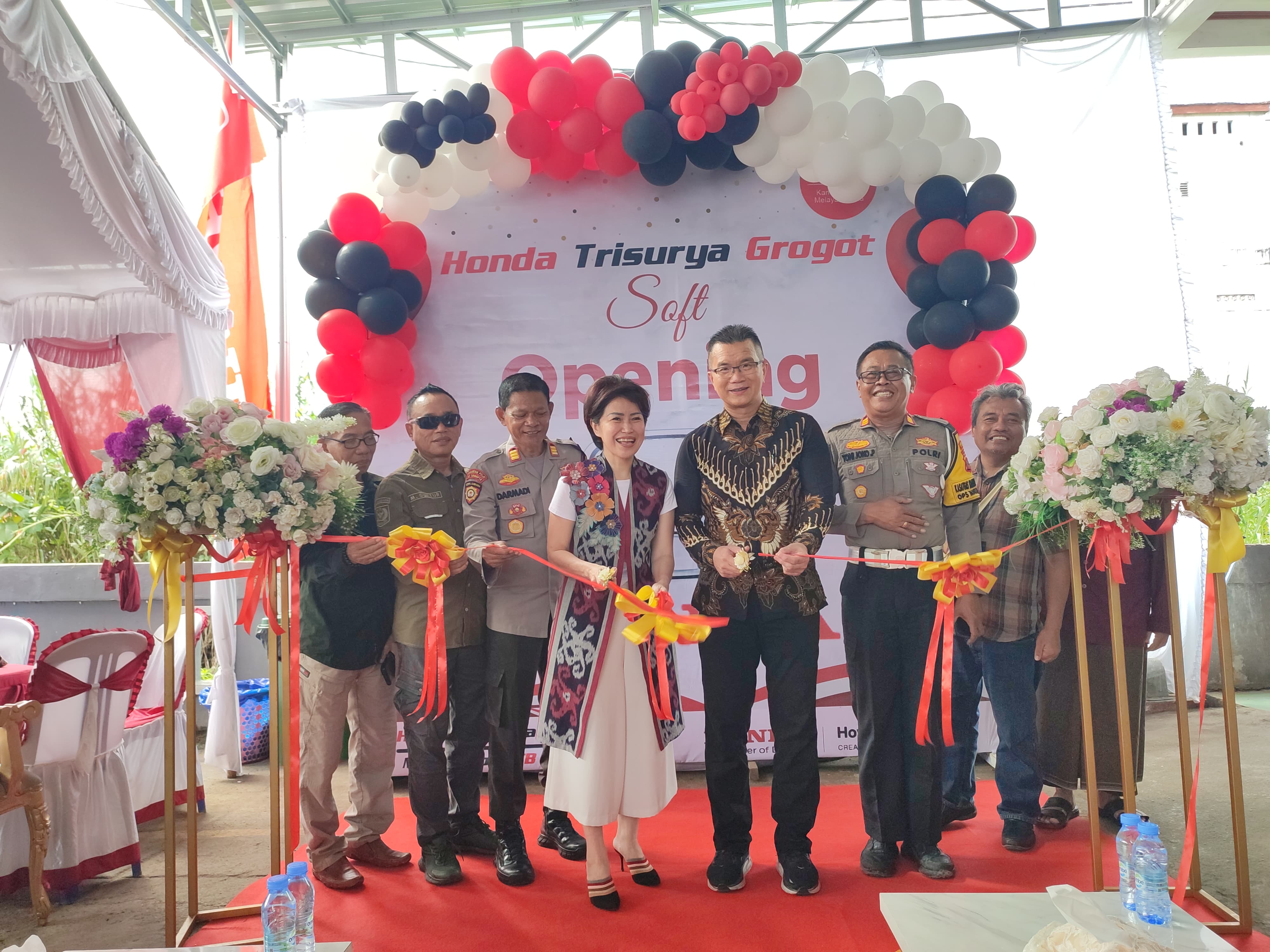 SOFT OPENING: Dealer Mobil Honda akhirnya ada di Kabupaten Paser, lewat Honda Trisurya Grogot di Jalan Noto Sunardi Kecamatan Tanah Grogot.