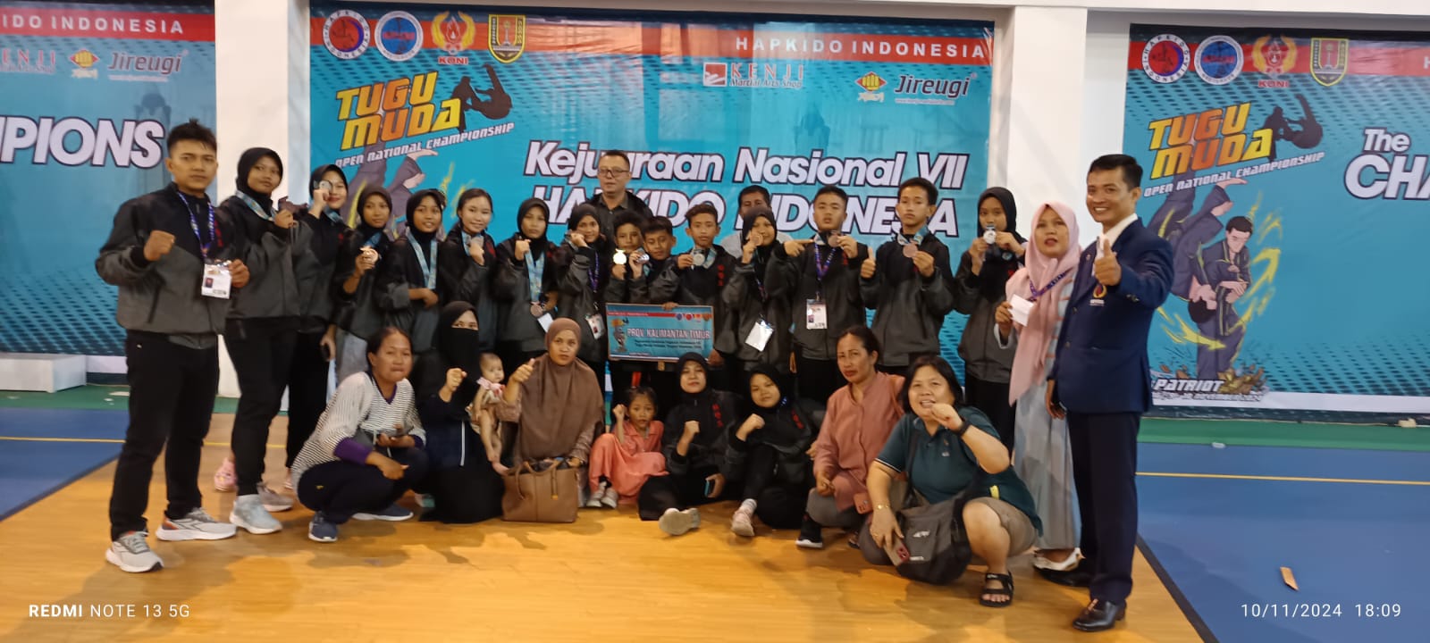 BERSIAP: Pengprov Hapkido Indonesia (HI) Kaltim terus mempersiapkan diri untuk menatap Porprov Kaltim VIII/2026 di Paser.