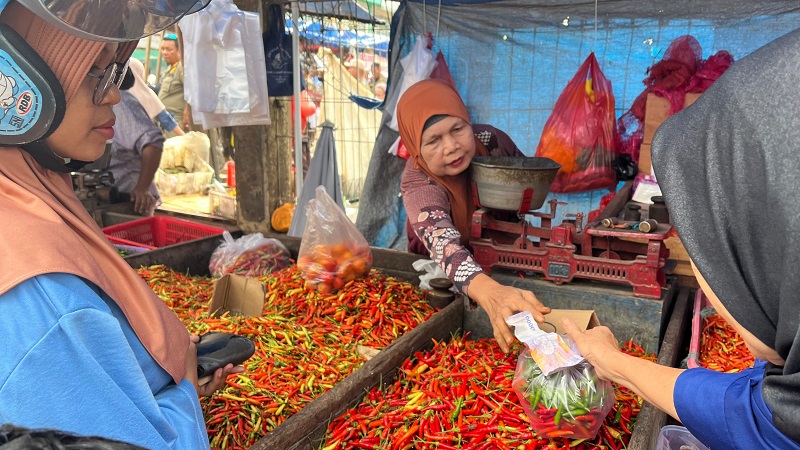 PEDAS: Harga cabai sejak akhir 2024 hingga pertengahan Januari 2025 terus melonjak dan kini menembus angka Rp 100-120 ribu per kilogram.