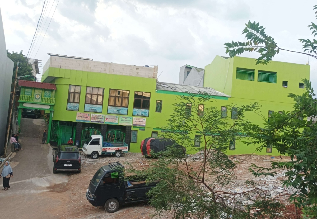 USTAZ CABUL: Pondok Pesantren Ad-Diniyah yang berada di RT 09/RW 07, Kelurahan Pondok Kelapa, Kecamatan Duren Sawit, Jakarta Timur. (FOTO: IST)