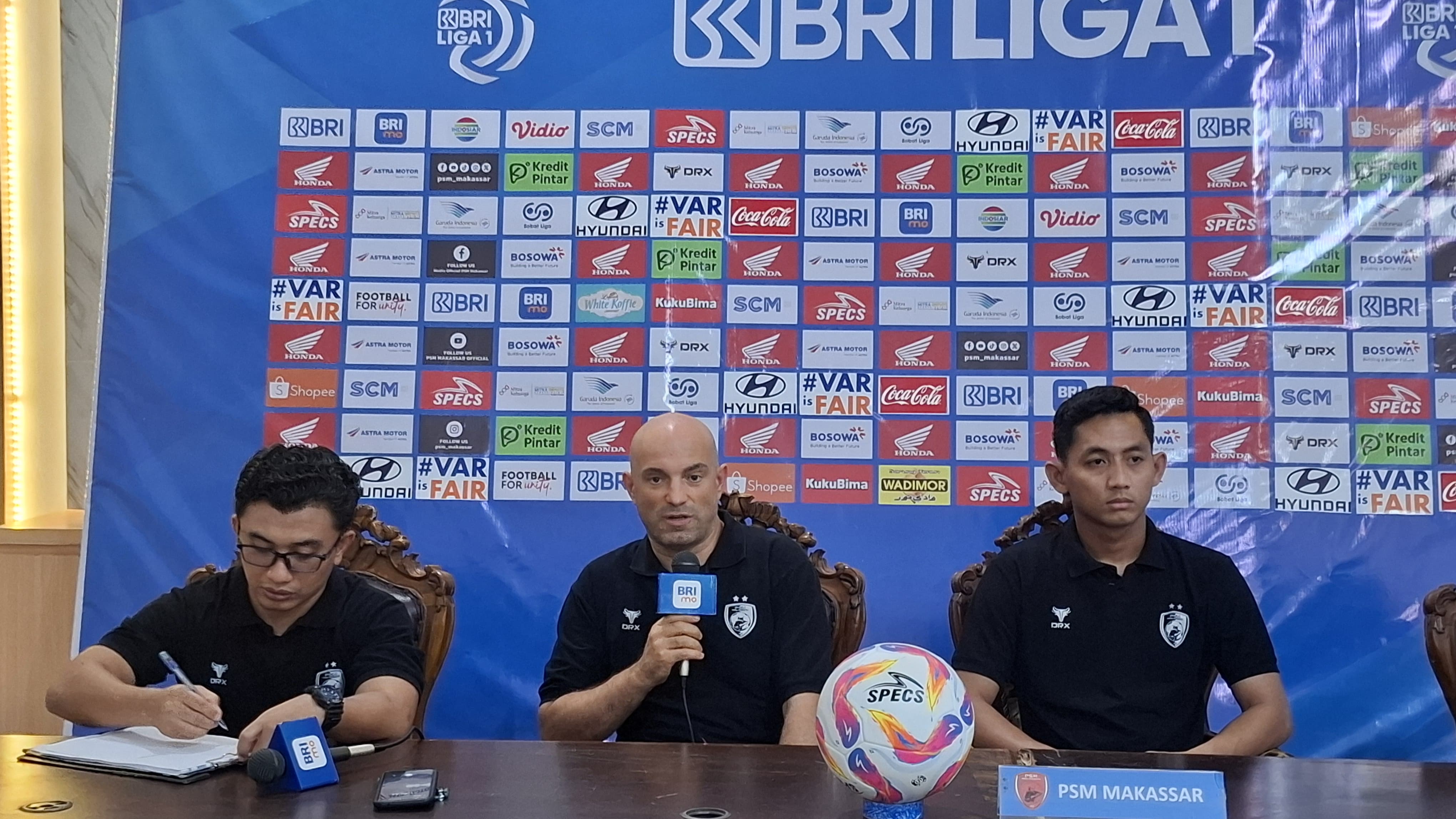 Menjamu PSBS Biak di Stadion Batakan, PSM Makassar yakin bisa meraih hasil maksimal.