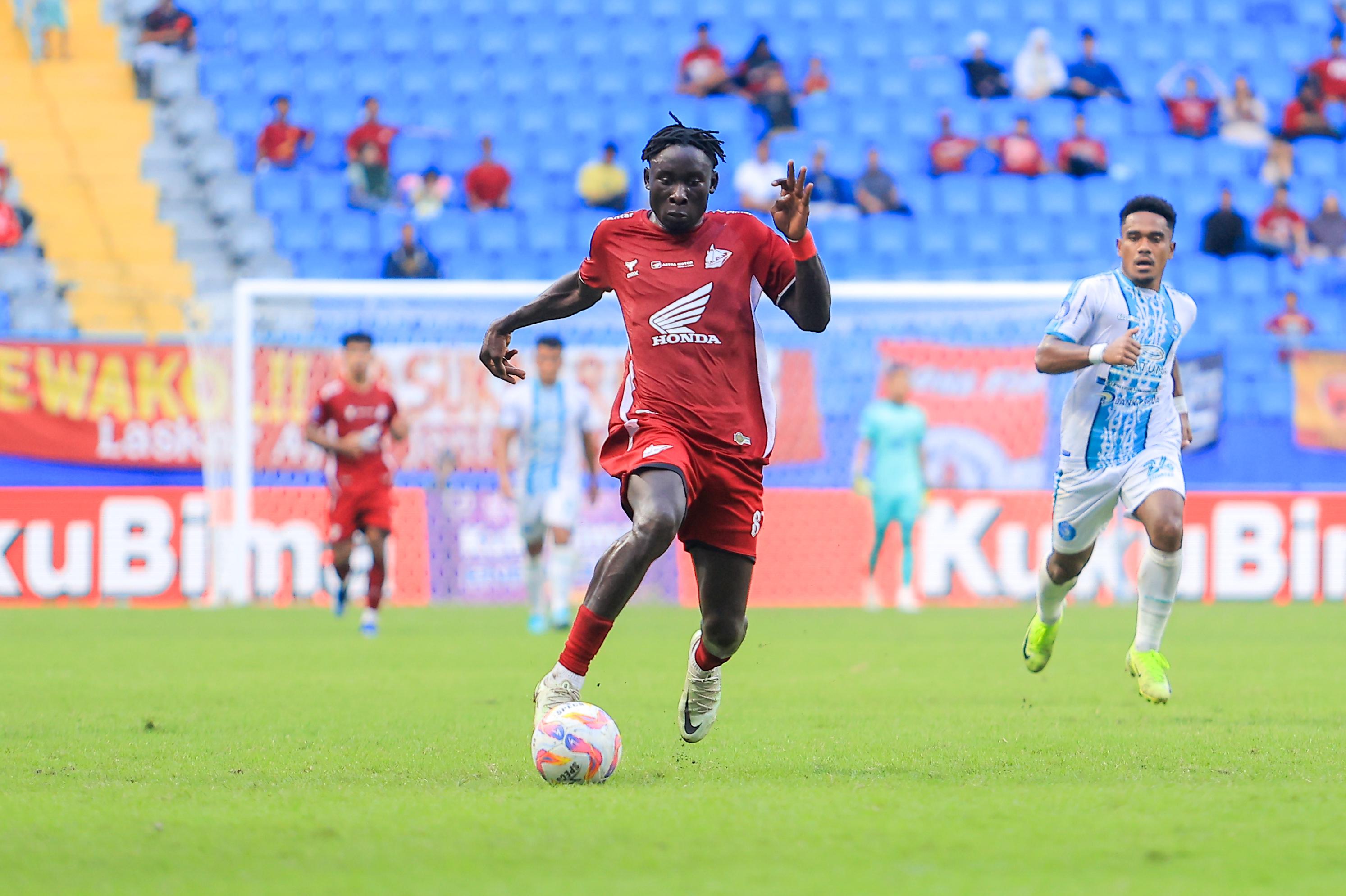 PSM Makassar memetik satu poin dari laga kontra PSBS Biak di Stadion Batakan tadi sore.(Foto: Fuad Muhammad/KP)