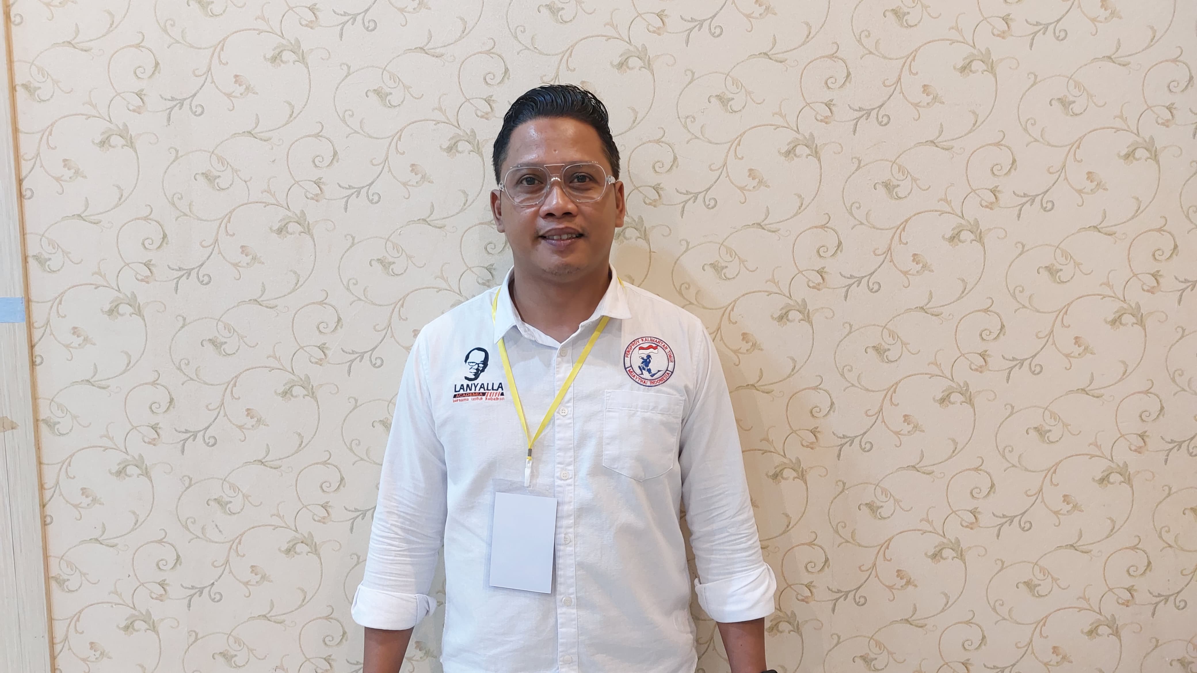 Ketua Pengkot Muaythai Indonesia (MI) Balikpapan Muhammad Reza Alexander.