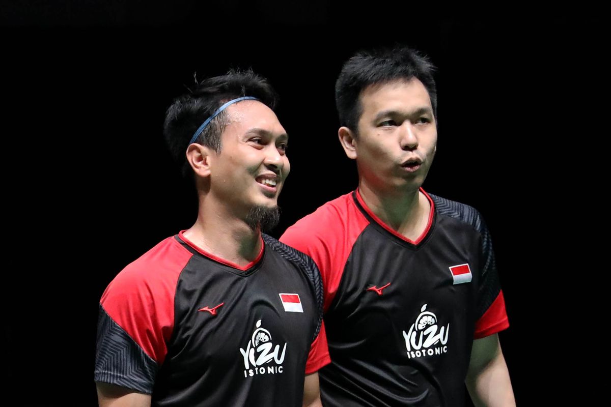 Ahsan/Hendra resmi pensiun dengan pesan mendalam untuk bulu tangkis Indonesia.