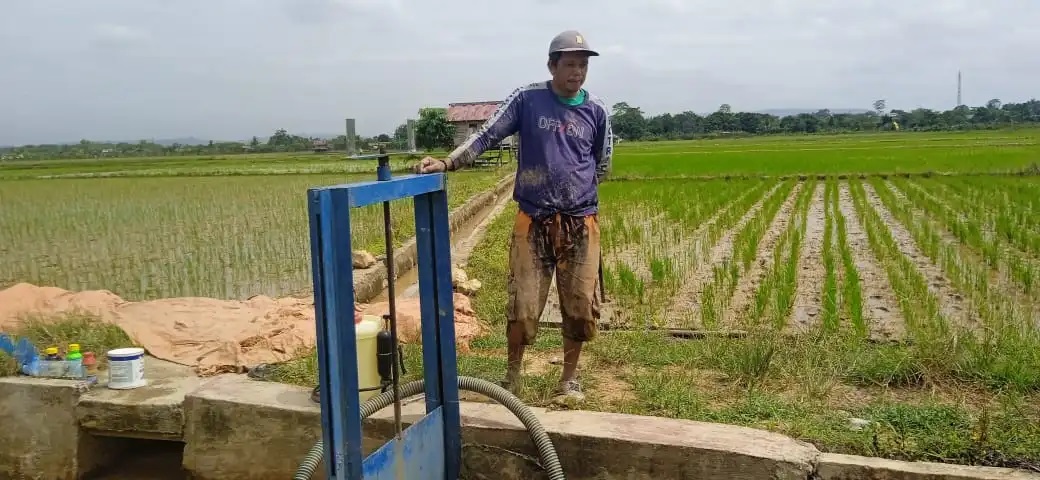 SWASEMBADA PANGAN : Salah satu jaringan irigasi yang akan dibangun ada di Kecamatan Kaubun, Kutim. (FOTO: IST)