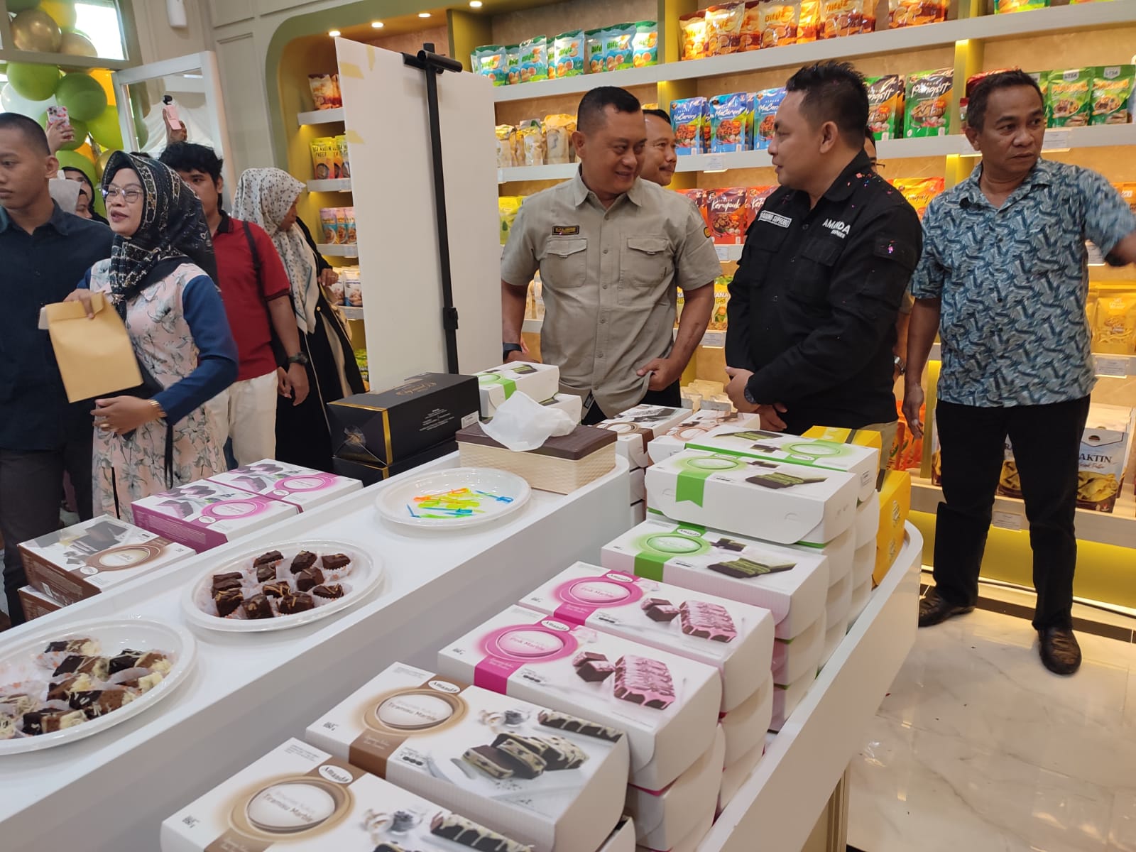 CABANG PERTAMA: Kue terkenal asal Bandung, Amanda Brownies sudah buka di Tanah Grogot, Kabupaten Paser sejak Sabtu 1 Februari 2025.