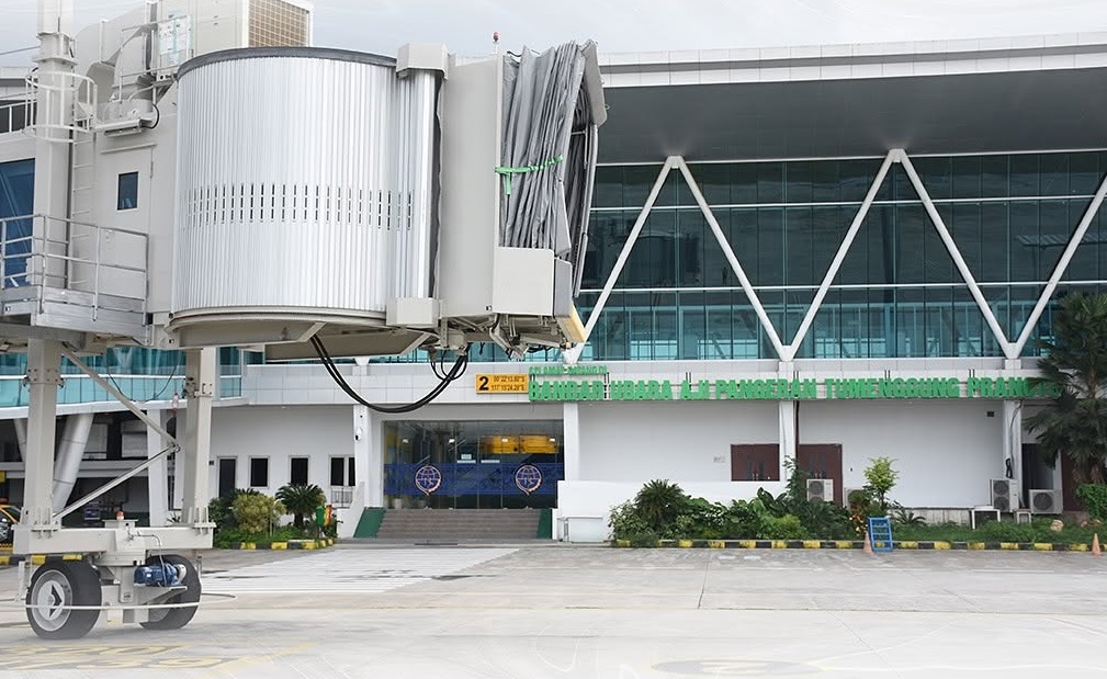 MENDUKUNG: Bandara APT Pranoto Samarinda siap homebase Flyjaya Airlines jika beroperasi di Kaltim. (FOTO: IST)