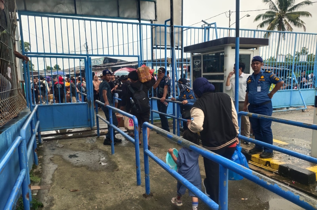 OPERATOR PELABUHAN: PT Laut Bontang Bersinar (LBB) merupakan unit usaha di bawah Perumda AUJ yang saat ini tersandung masalah tunggakan gaji karyawan.