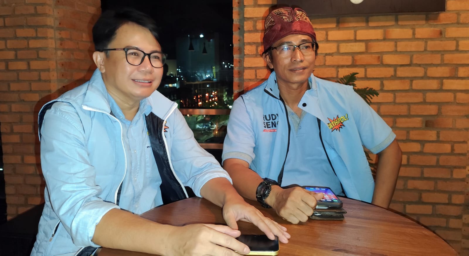 KONDUSIF: Tim pemenangan Rudy- Seno merespons hasil positif dari Keputusan MK, pihaknya meminta pendukung agar menjaga suasana kondusif.