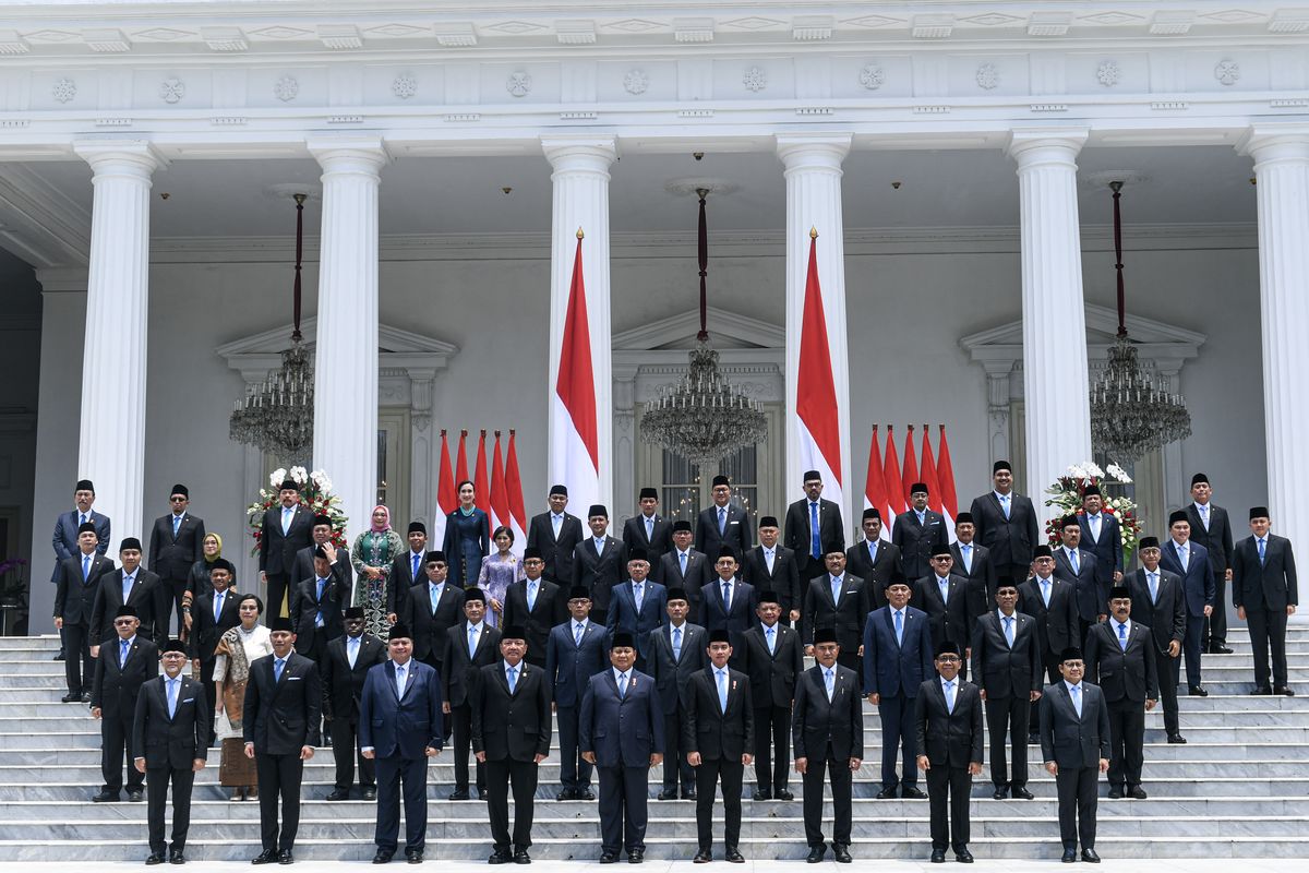 Kabinet Merah Putih Era Presiden Prabowo Subianto.