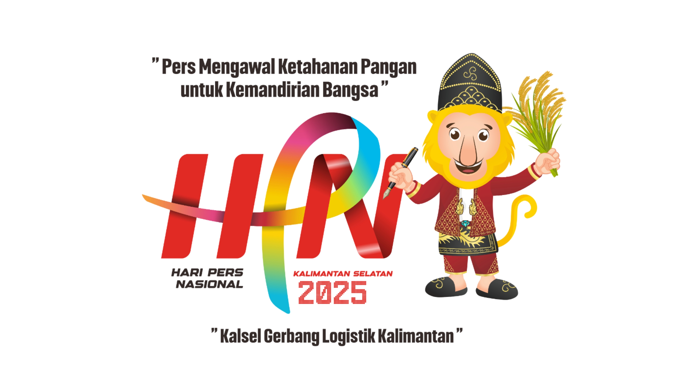 Logo Hari Pers Nasional 2025.