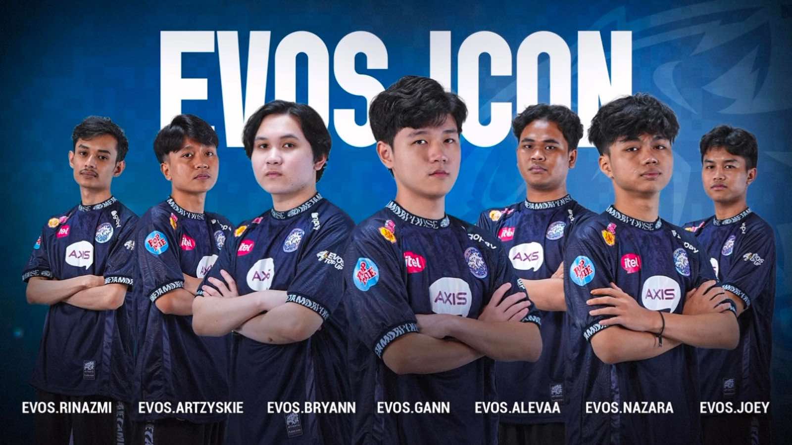 Roster baru EVOS Icon siap memanaskan persaingan di MDL ID S11.