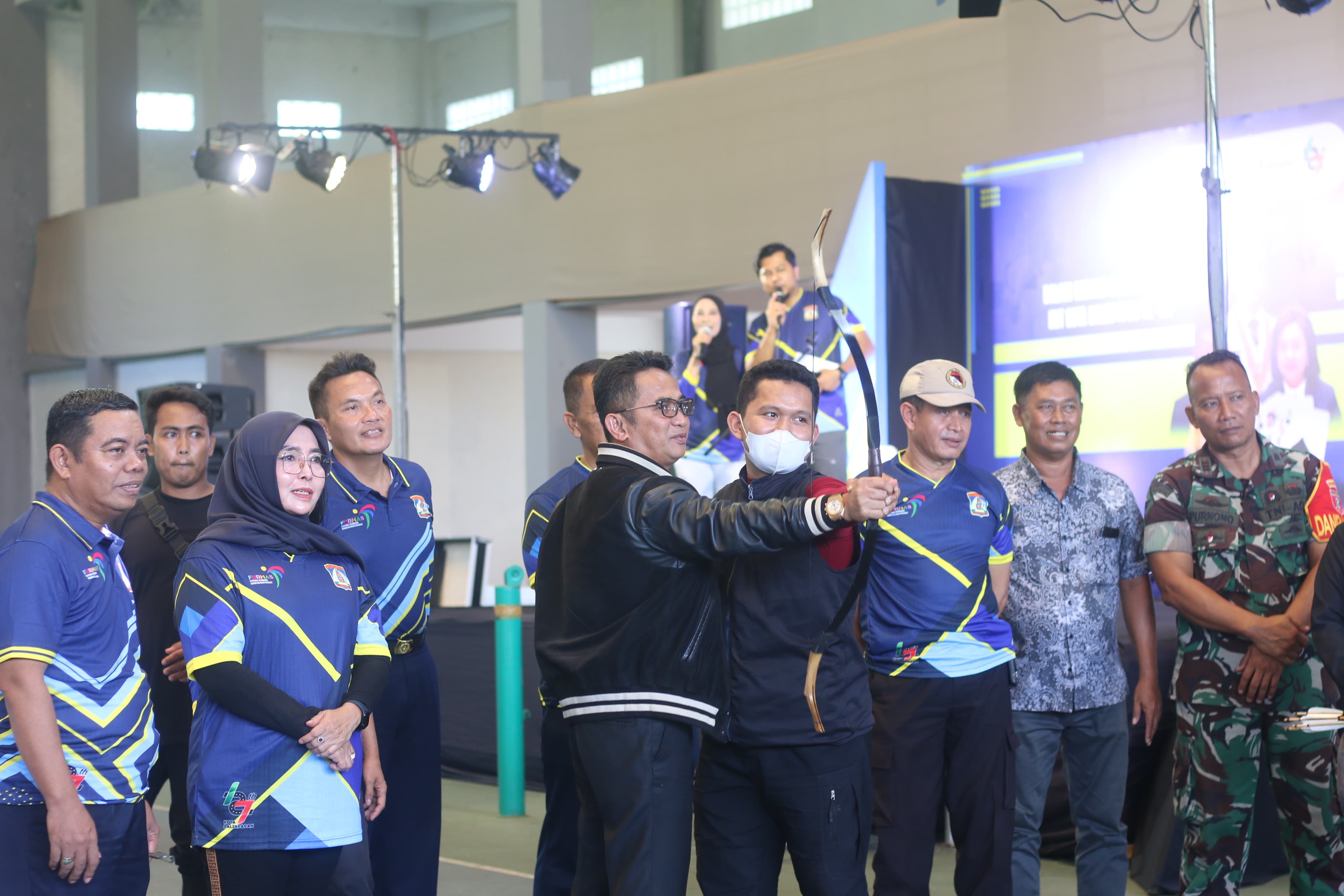 MERIAH: Wali Kota Balikpapan Rahmad Mas&rsquo;ud saat membuka agenda Formas 2024, merayakan HUT ke-127 kota Balikpapan.