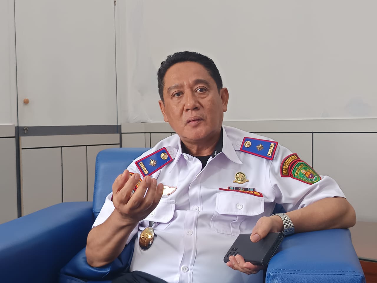 Kepala Dinas Perhubungan Kutai Timur Joko Suripto