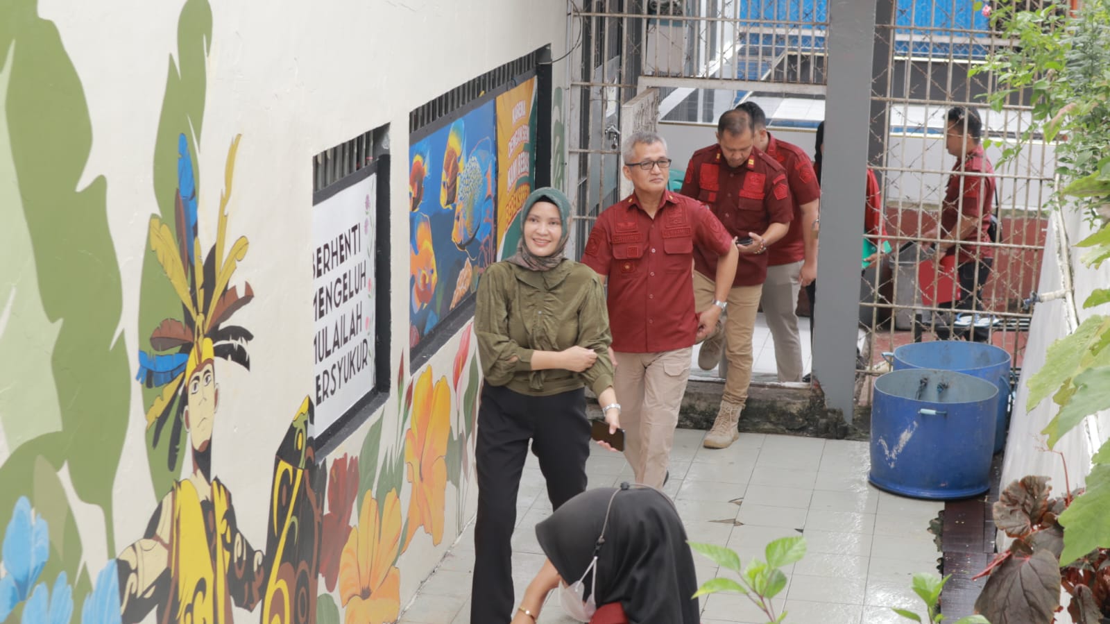 TINJAU FASILITAS: Wakil Ketua DPRD Kaltim yang berasal dari Dapil Paser-PPU, Yenni Eviliana saat meninjau kondisi Rutan Tanah Grogot pada Minggu (9/2/2025) lalu.