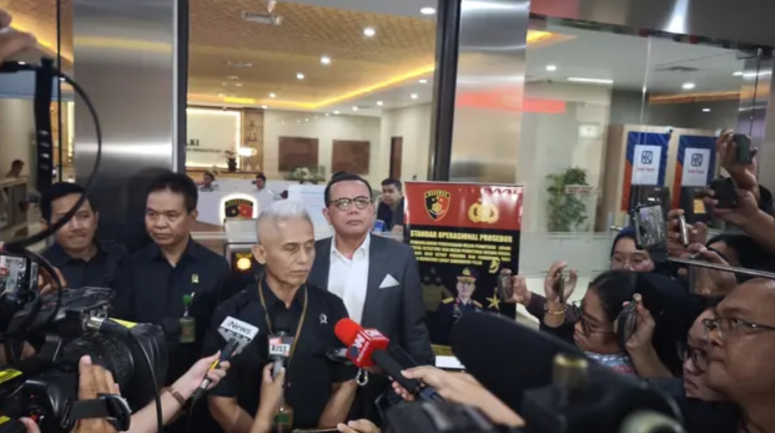 RESMI: Pengadilan Negeri Jakarta Utara (PN Jakut) Maryono resmi melaporkan pengacara Razman Arif Nasution dan kawan-kawannya (dkk) ke Bareskrim Polri, Jakarta. (FOTO: IST)