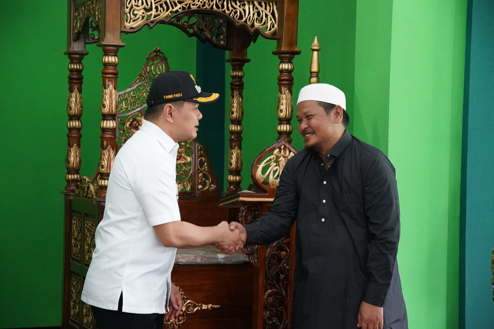 AMAL PANJANG: Salah satu pengusaha di Kabupaten Paser membangun masjid melalui dana pribadi di Desa Senaken Kecamatan Tanah Grogot.