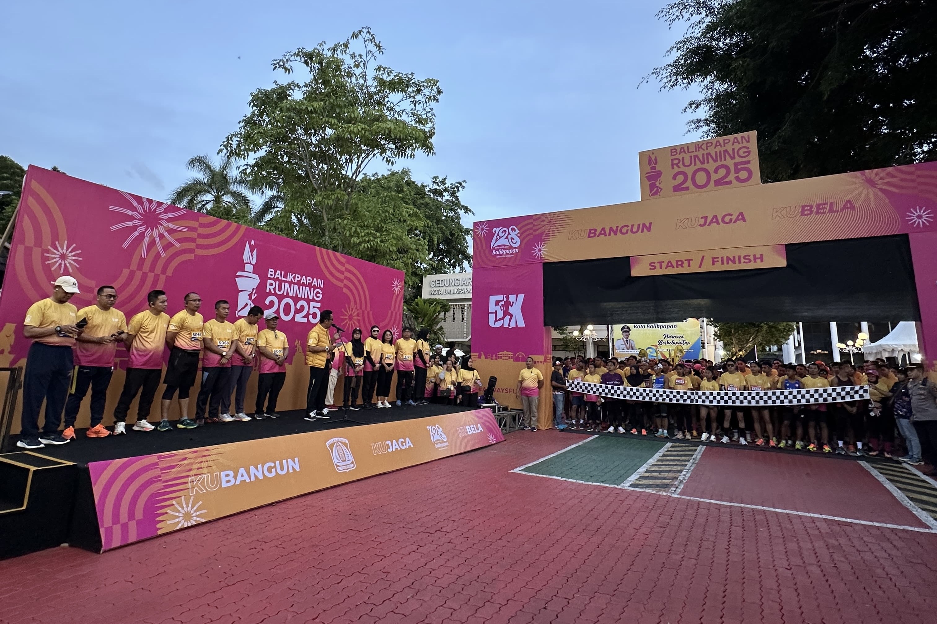 SEMARAK HUT BALIKPAPAN: Balikpapan Running 2025 jadi rangkaian perayaan hari jadi Kota Minyak.