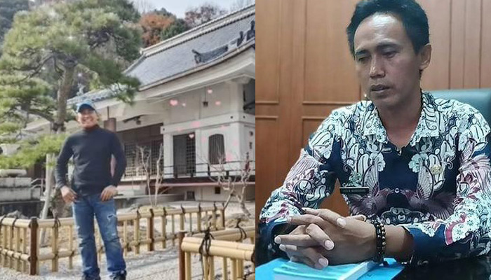 Kolase. Dodi Romdani, mantan Kepala Desa Sukamulya.