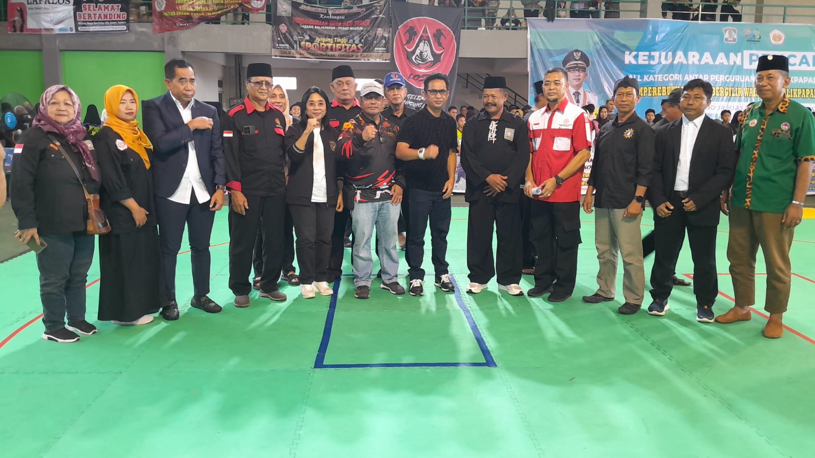 Kejurkot Pencak Silat yang berlangsung di BSCC Dome jadi momen persiapan menatap Popda PPU dan Porprov Paser.