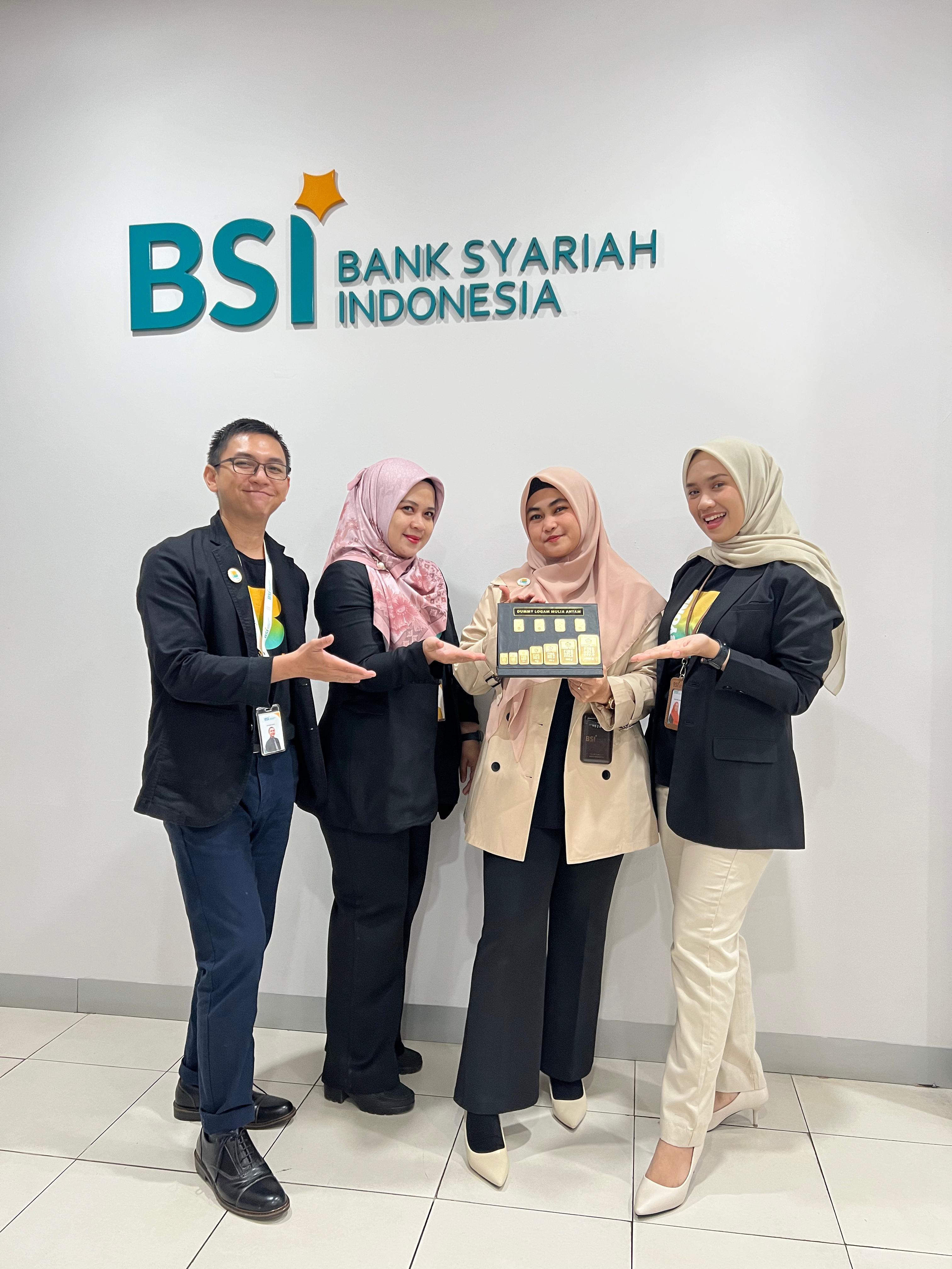 DAPAT IZIN: Setelah mengantongi restu OJK, BSI bisa memulai usaha terkait logam mulia.